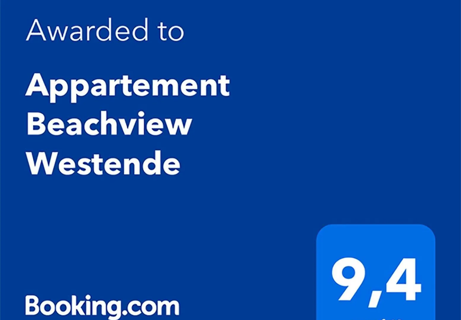 Appartement Beachview Westende Middelkerke Apartment